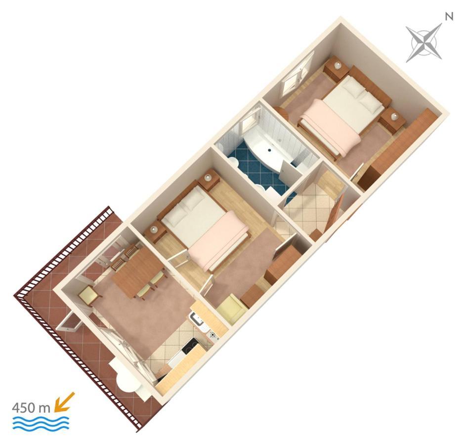 Apartments With A Parking Space Biograd Na Moru, Biograd - 860 מראה חיצוני תמונה